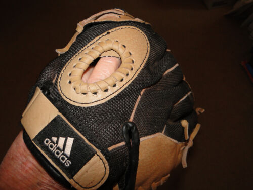 ADIDAS LEATHER BASEBALL GLOVE MODEL # TS 1200 BB 12" SIZE LHT NO INK ON GLOVE - Picture 4 of 4