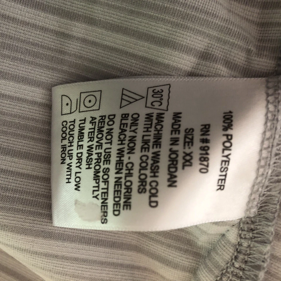 Pebble Beach XXL Dry-Luxe Performance Men's Short Sleeve Golf Polo Shirt White - Image 4 of 4