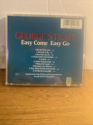 George Strait - Easy Come Easy Go (CD, 1993, MCA) B1 8811090722| eBay