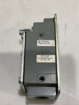SQUARE D L100WS2M1 LOX-SWITCH LIMIT SWITCH TYPE L 479 | eBay SQUARE D L100WS2M1 LOX-SWITCH LIMIT SWITCH TYPE L 479 | eBay