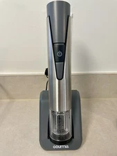 Gourmia 2 in 1 Wine Opener and Preserver set Electric Corkscrew Rechargeable ...