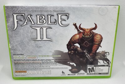 Fable II: Limited Collector's Edition - Xbox 360 (discs like new