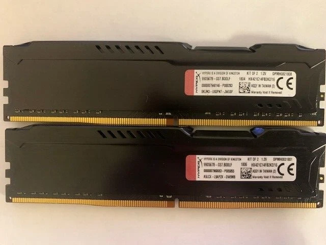 HYPER X 16GB KIT 8GBX2 DDR4 2133MHz PC4 17000 1.2V SDRAM DIMM