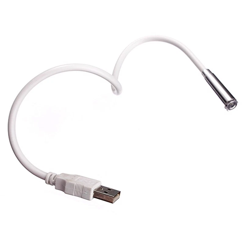 BOOK READING LED LIGHT USB Mini for Travel Laptop PC Desk Flexible Snake lamp - Image 2 of 4