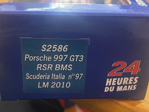 Porsche 997 GT3 RSR Team BMS #97 14ème Le Mans 2010 ( un seul exemplaire) - Imagen 2 de 2