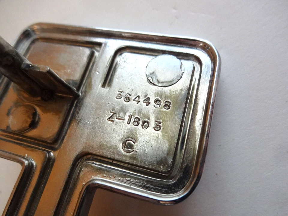 NOS 1975 1976 1977 ? GMC SPRINT "SP" GRILL GRILLE EMBLEM SCRIPT ORNAMENT 364498 - Image 4 of 4