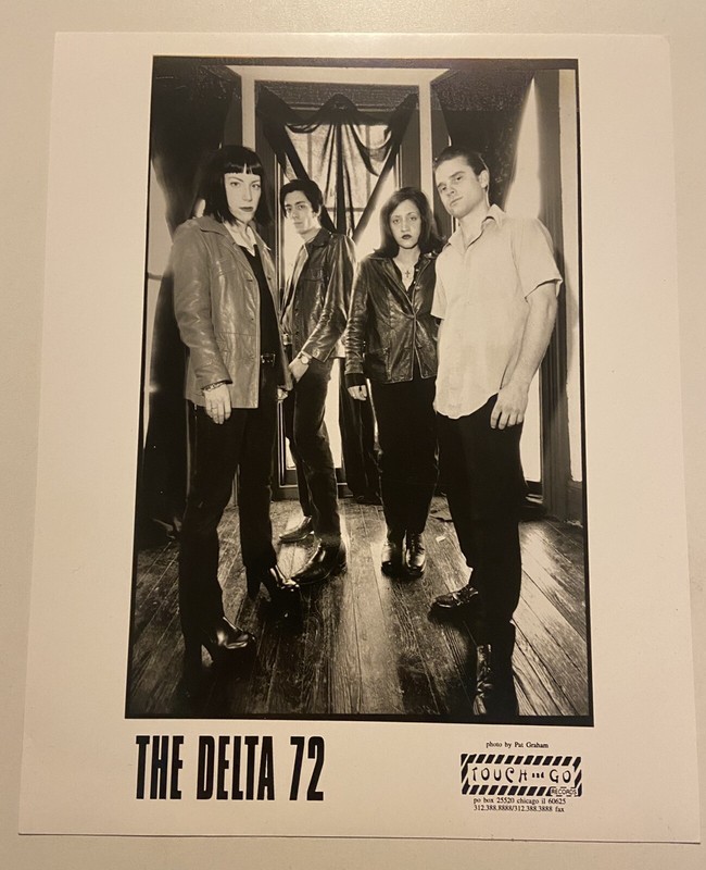 The Delta 72 Press Kit Photo  Touch & Go Records