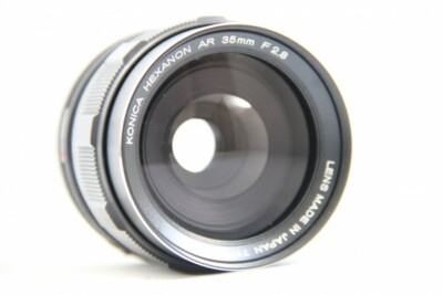 Excellent Konica Hexanon AR 35mm F/2.8 f 2.8 Wide Angle Prime Lens