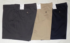 Sonoma Men's Big Tall Stretch Flexwear Flat Front Shorts 44 46 48 50 52 9" New