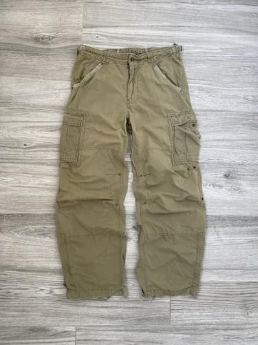 Vintage Schott NYC Flying Equipment 3D Knee Cargo Pants Size 34 - 第 1/24 張圖片