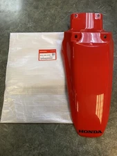 2002-2003 Honda XR80R XR100R Red Rear Fender Genuine OEM 80101-KN4-A70ZA