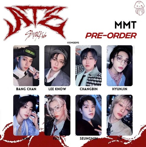 Tarjeta fotográfica oficial ATE Stray Kids 9th Mini Album Genuino Tienda Beneficio POB - Imagen 118 de 123