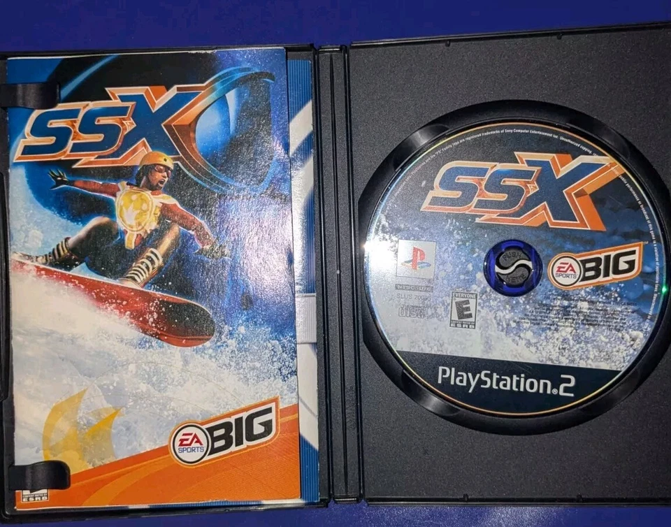 SSX CIB Complete PS2 Sony PlayStation 2 Black Label - Image 3 of 3