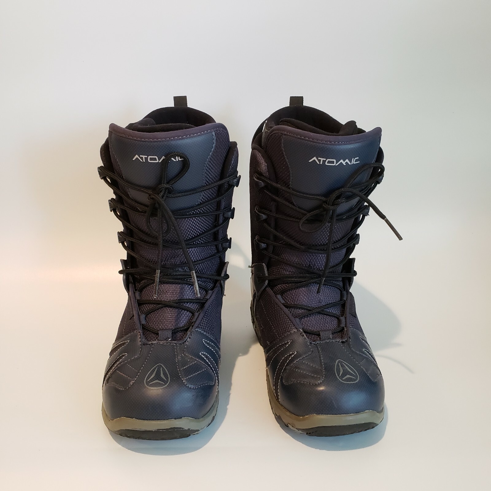 SALOMON Stivali da neve Atomic Deed snowboard stringati blu grigio uomo US 7 EUR 39 EUC!