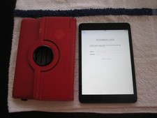 Apple iPad Mini 1stGen A1432 16GB BLACK MD528LL/A SCREEN INTACT IC LOCKD - PARTS