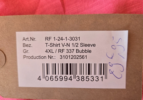 Tee shirt rose n° RF 337 Redfield neuf étiqueté à 29,95€ (sar) - Imagen 6 de 6