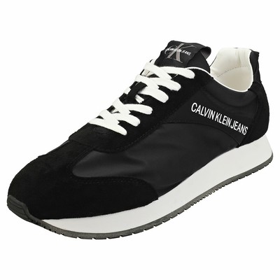 calvin klein jeans nylon trainers