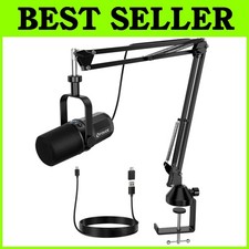 Pro Grade Dynamic Microphone for Gaming and Studio Recording