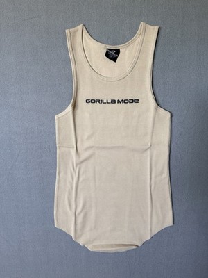 Gorilla Mode Tank Top Size S Sand NEW In Bag Gorilla Mind