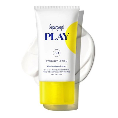 Supergoop! PLAY Everyday Lotion - Broad Spectrum Body & Face Sunscreen - Great f