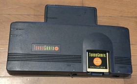 NEC Turbografx 16 & TurboGrafx CD w/ Controller, Magical Dinosaur Tour CD, Cords