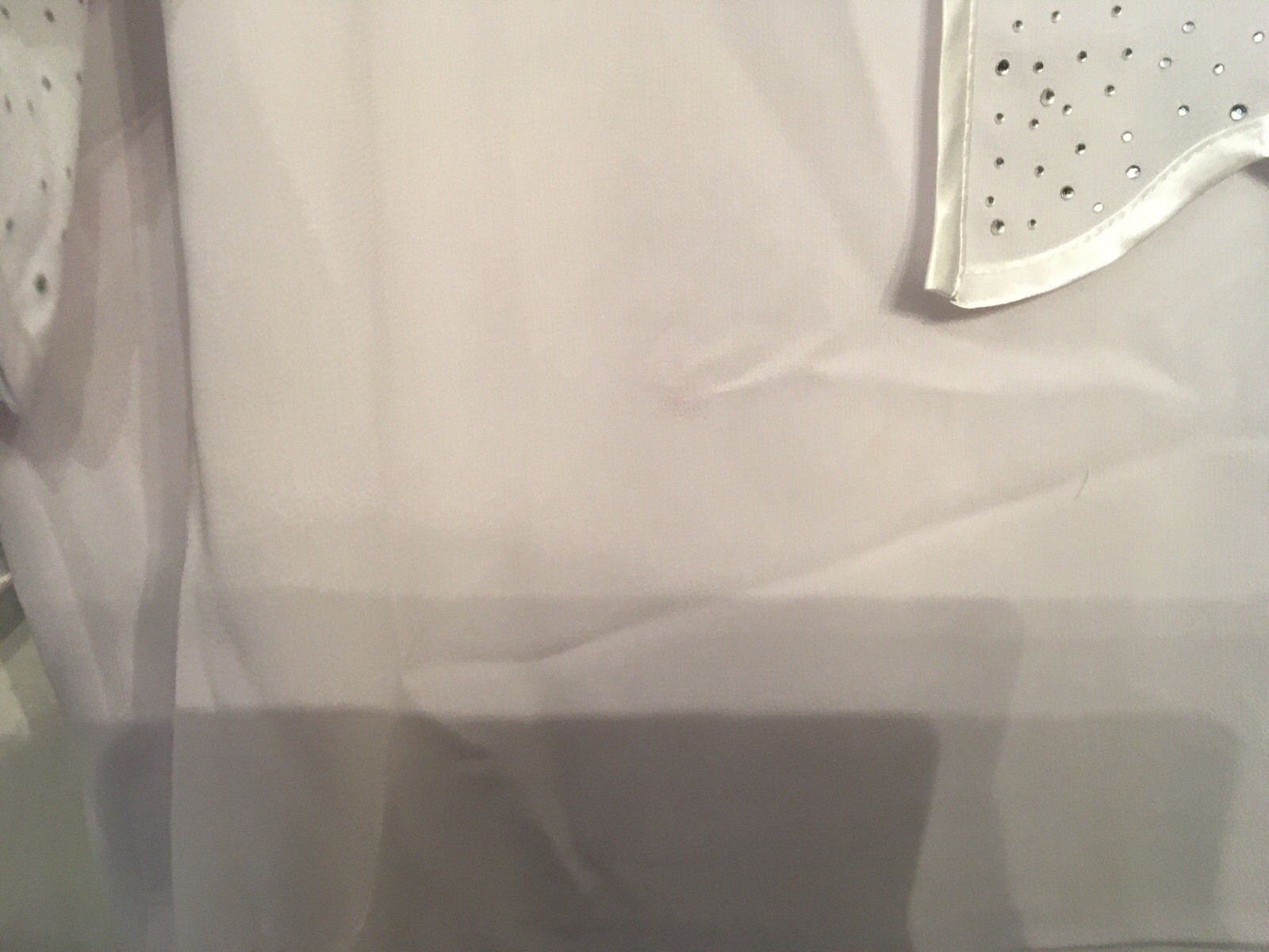 Tally Taylor White Tiered Maxi Skirt & Tank Top Plus Cape Bejeweled 18W READ