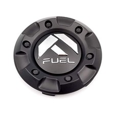 Fuel Matte Black Custom Wheel Center Cap ONE 1 M-447, 1001-58