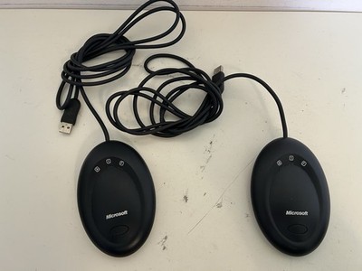 2X Microsoft Wireless Desktop USB Optical Receiver 3.1 Model 1028 Canada 310