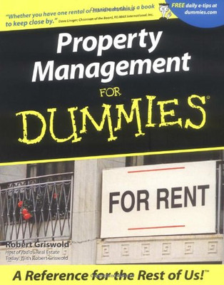 Property Management For Dummies? - Griswold, Robert S.