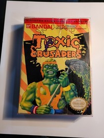 Toxic Crusaders NES BOX ONLY Authentic!