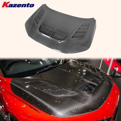 For Honda Civic 11th 2022-2024 FE1 FL1 VAS style  Carbon Fiber Hood Bonnet