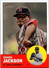 2012 Topps Heritage #22 Edwin Jackson