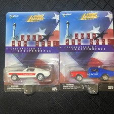 Johnny Lightning 1:64 SE July 4 2000 Shelby Mustang 2 CAR SET