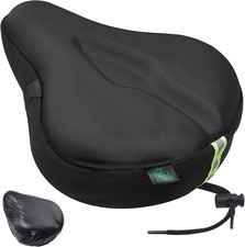Bike Seat Cushion - Gel Padded Bike Seat Cover for Men Women Comfort, Extra Soft