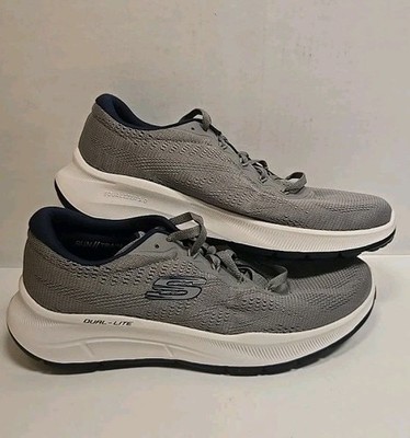 Skechers Mens Running Sneaker dual -Lite Gray Size 9.5 SN232522WW new 