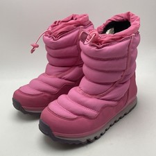 CH2O Alpina Kids 157 All Weather Snow Boots Pink Puffy Winter 2405274B Size 4