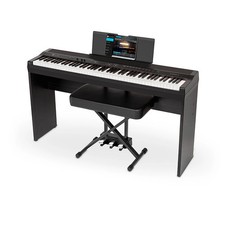 Williams Allegro IV Digital Piano wStand, Bench and PianoStyle Pedal Black LN