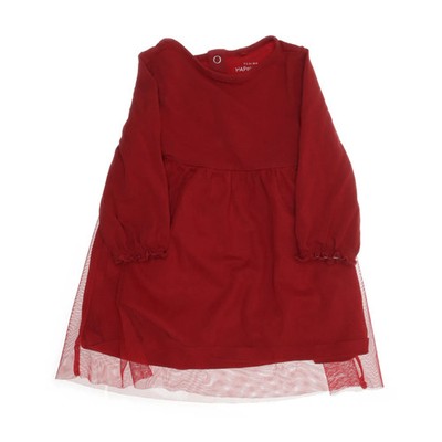 Happy Kids by Tchibo, Kleid, Größe: 74/80, Rot, Bio-Baumwolle, Einfarbig #ACI
