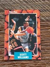 1990 Star Pics Scott Williams Autographed Basketball card signed AUTO