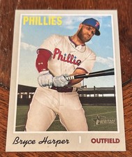 2019 Topps Heritage High Number - Trade Variation Bryce Harper #534