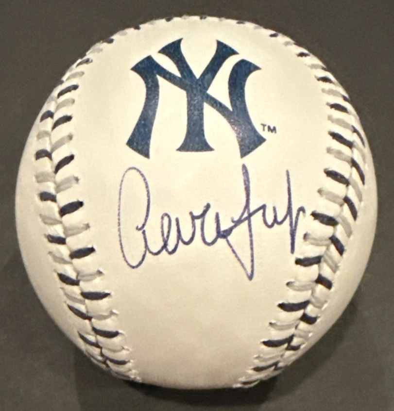 亚伦法官原始亲笔签名棒球MLB 球| eBay