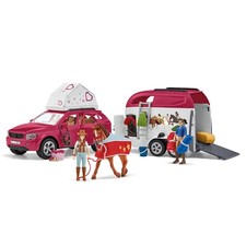 Image of [Limited Edition] Schleich Horse Club Horse Trailer Camping 42535