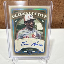 2025 Museum Collection Tim Raines Retrospective Auto /10