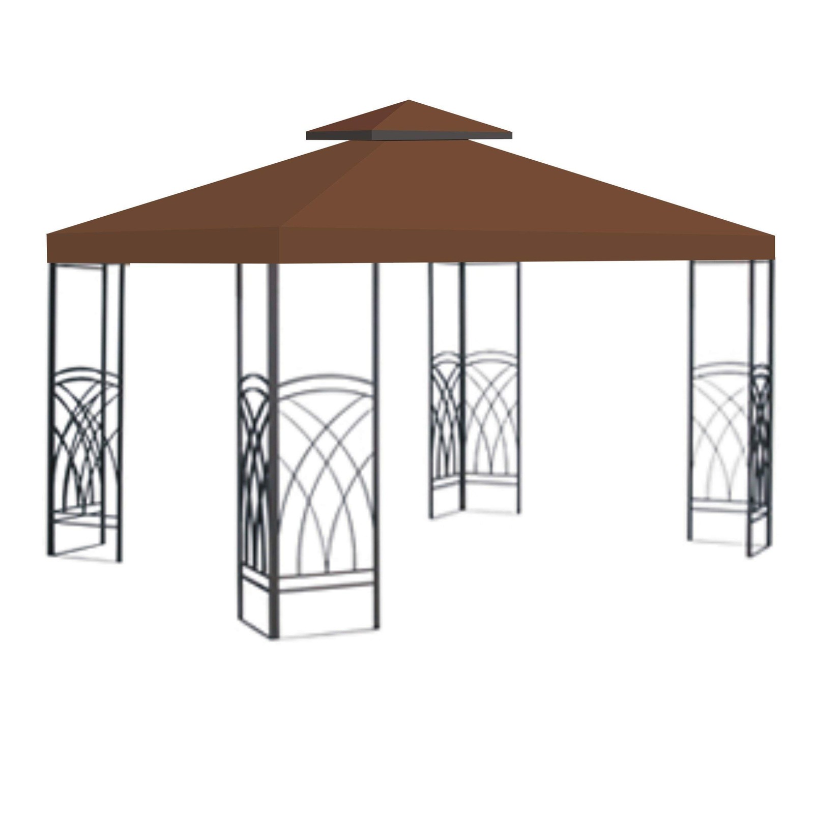 Top Patio Pavilion Cover Sunshade Plye...