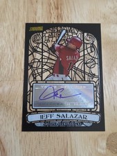 2008 Topps Stadium Club JEFF SALAZAR Beam Team Autograph /99 Auto SP