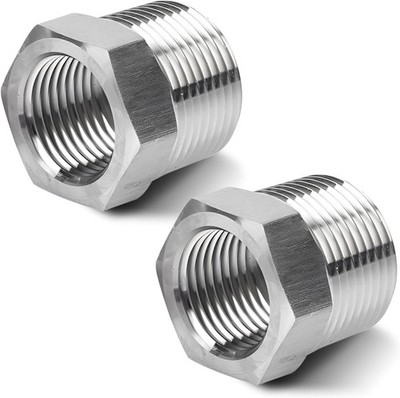 Edelstahl AG auf IG Reduktion Reduzierung Gewindefitting 1'' 1/2'' 3/4'' Fitting