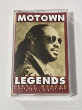 Vintage 1994 Stevie Wonder "Motown Legends" Music Cassette Tape