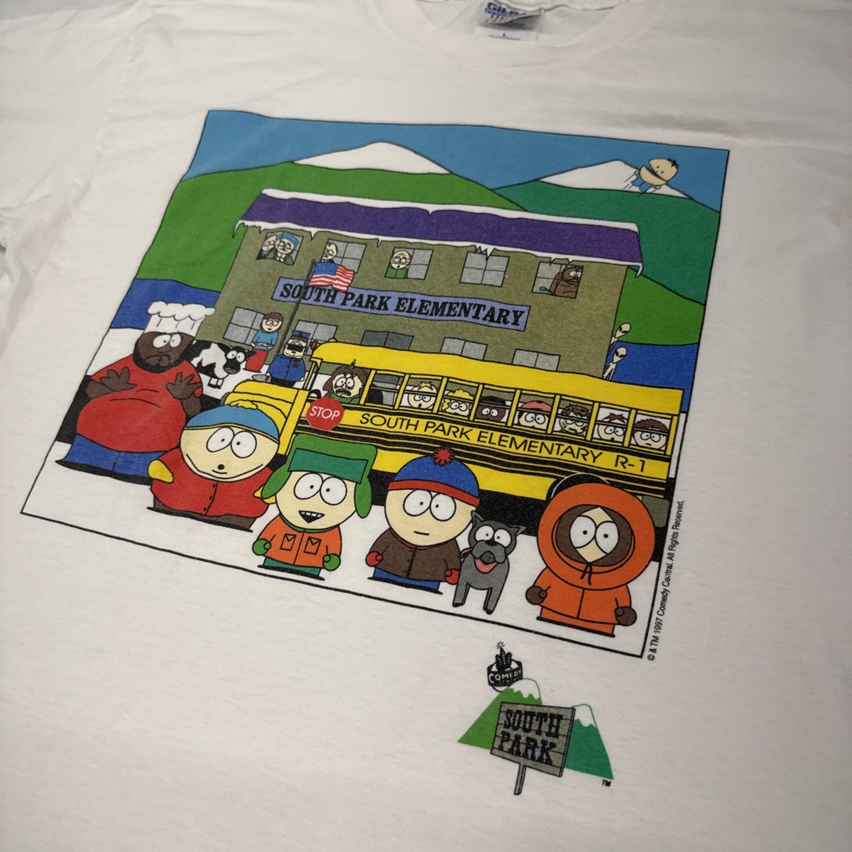 Tシャツ・アパレル 90s South Park Copy Right 1997 Gildan XL