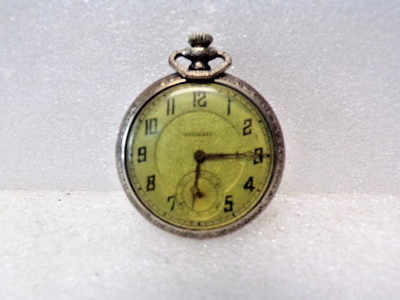 Antique Tavannes Watch Co Swiss 17 Jewels Mechanical Pocket Watch Parts/Repair