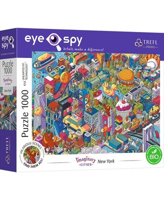 New York ''Imaginary Cities'' 1000 Piece Jigsaw Puzzle Trefl New